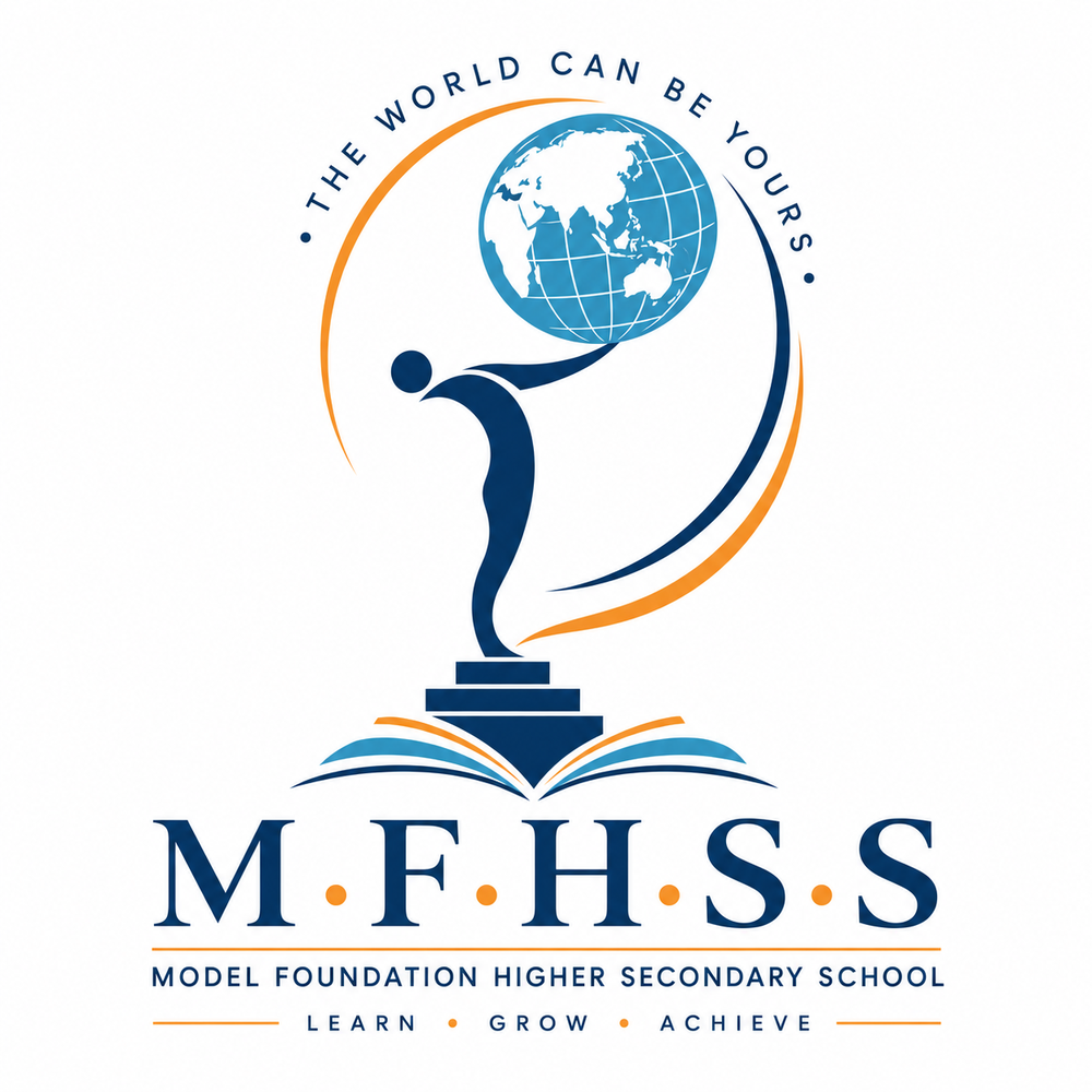 Model Foundation Higher Secondary School logo